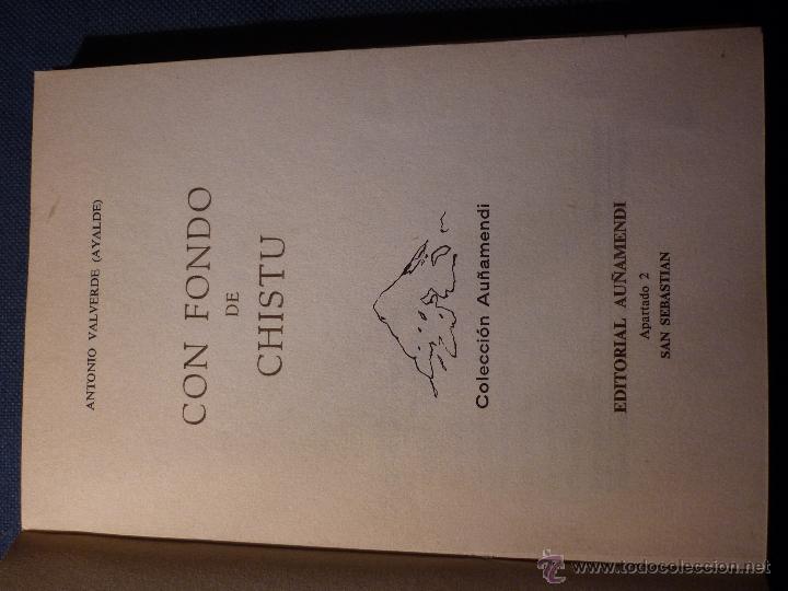 Libros de segunda mano: Con fondo de Chistu - Foto 2