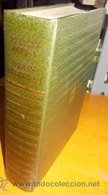 Libros de segunda mano: OBRAS SELECTAS. IGNACIO AGUSTI. A-PI-383 - Foto 1