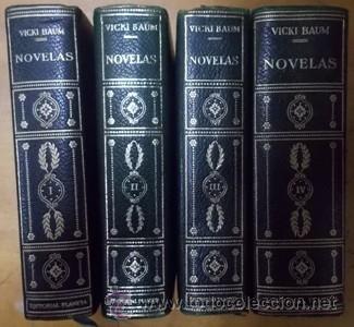 Libros de segunda mano: NOVELAS. VICKI BAUM. 4 TOMOS.   A-PI-398 - Foto 1