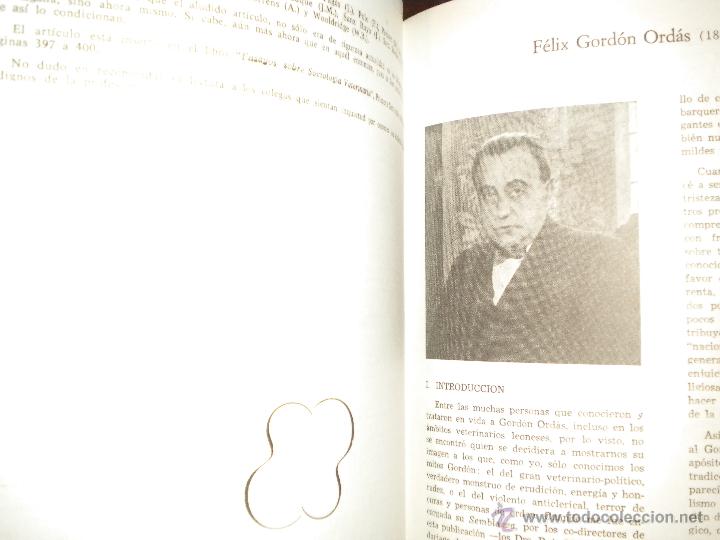 Libros de segunda mano: SEMBLANZAS VETERINARIAS / 1973 / - Foto 6