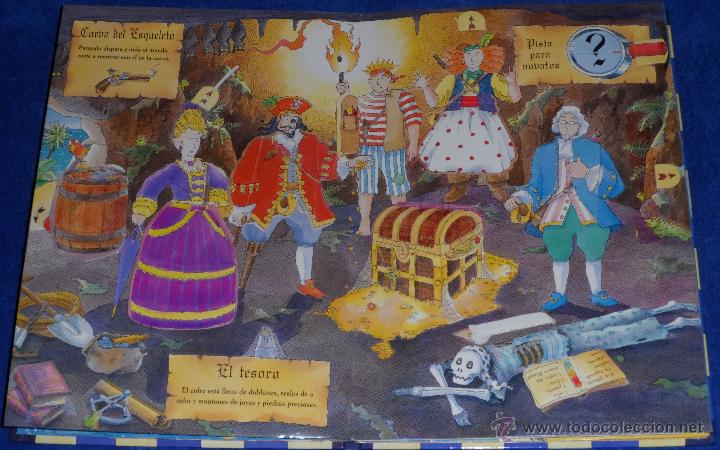 Libros de segunda mano: El tesoro del pirata - Libro POP-UP - Montena (1996) - Foto 4
