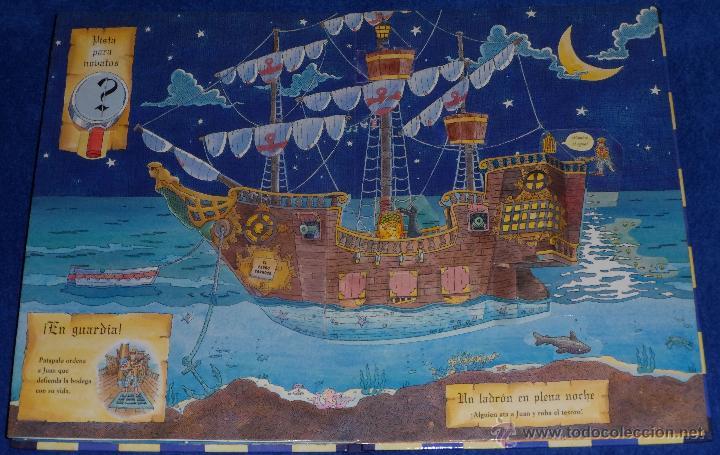 Libros de segunda mano: El tesoro del pirata - Libro POP-UP - Montena (1996) - Foto 6