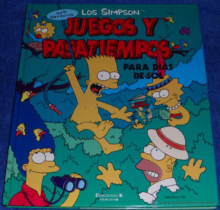 Libros de segunda mano: Los Simpson - Juegos y pasatiempos para d&iacute;as de sol - Ediciones B - Foto 1