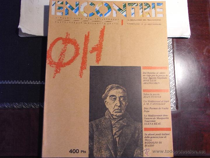 Libros de segunda mano: 1985. Encontre (descriptors del mediterrani). n&ordm; 1 y 2 - Foto 1