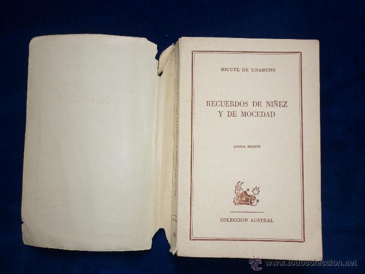 Libros de segunda mano: Recuerdos de ni&ntilde;ez y de mocedad - Foto 2