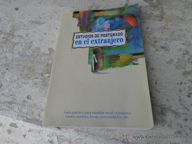 Libros de segunda mano: Libro estudios de postgrado en el extranjero  1996 bilbao L-6559 - Foto 1