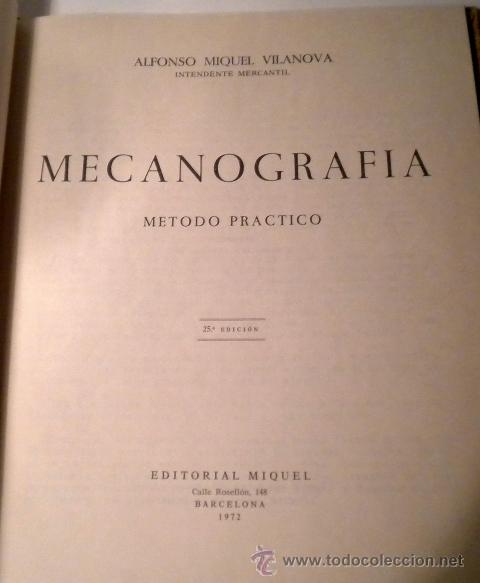 Libros de segunda mano: Mecanografia metodo practico - Foto 2