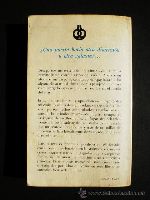 Libros de segunda mano: Charles Berlitz: El Tri&aacute;ngulo de las Bermudas, Ed. Pomaire, 1976 - Foto 4