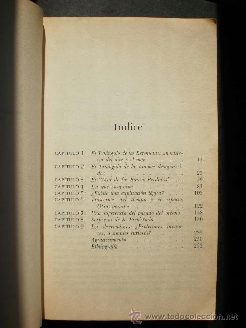 Libros de segunda mano: Charles Berlitz: El Tri&aacute;ngulo de las Bermudas, Ed. Pomaire, 1976 - Foto 5