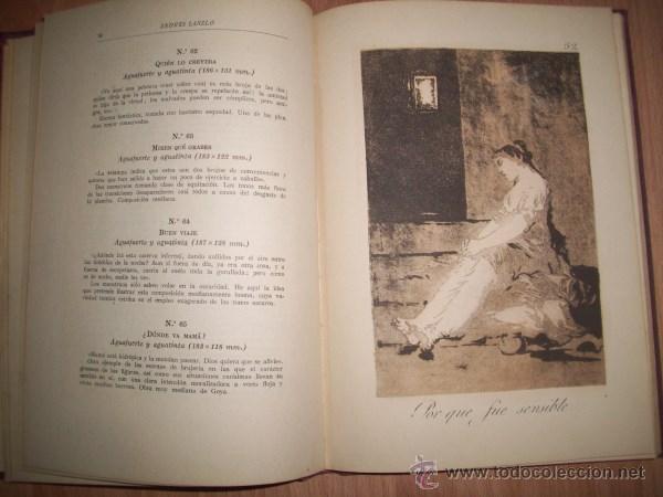Libros de segunda mano: LASZL&Oacute;, Andr&eacute;s. Los aguafuertes de Goya - Foto 3