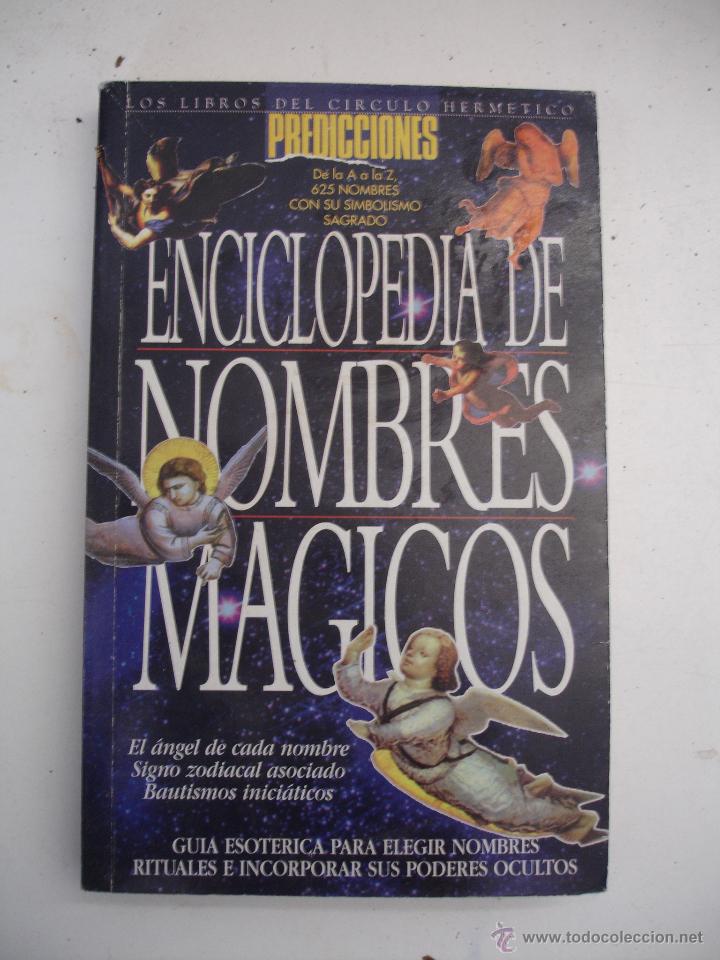 Libros de segunda mano: Enciclopedia De Nombres M&aacute;gicos - Foto 1