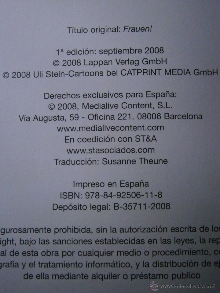 Libros de segunda mano: MUJERES STEIN ULI MEDIALIVE 1 edicion 2008 EC - Foto 4