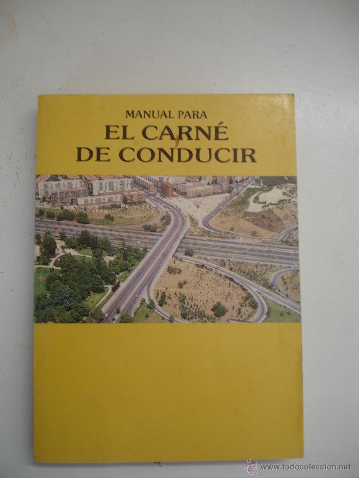 Libros de segunda mano: ANTIGUO LIBRO CARNET DE CONDUCIR 1989 - Foto 2
