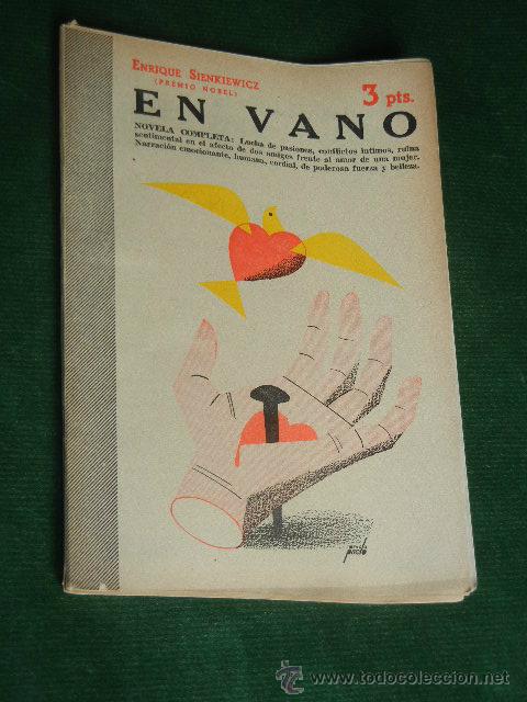 Libros de segunda mano: EN VANO, DE ENRIQUE SIENKIEWICZ - Foto 1