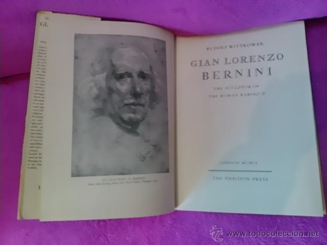 Libros de segunda mano: GIAN LORENZO BERNINI, RUDOLF WITTKOWER 1955 - Foto 2