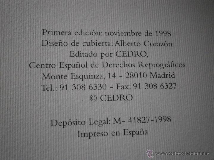 Libros de segunda mano: Libro blanco 1988 1998 CEDRO 1 edicion EC - Foto 5