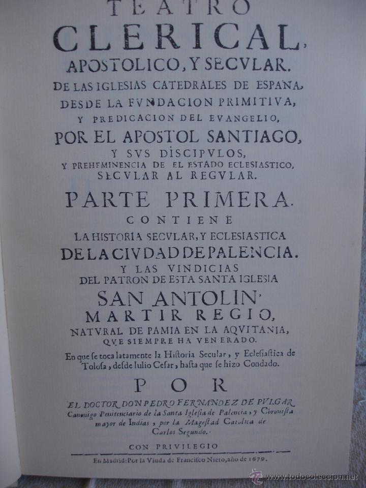 Libros de segunda mano: HISTORIA SECULAR, Y ECLESI&Aacute;STICA DE LA CIUDAD DE PALENCIA - Foto 7