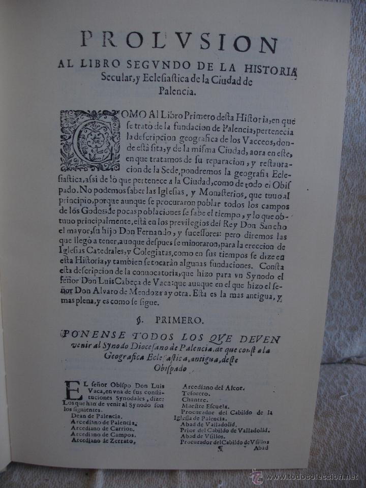 Libros de segunda mano: HISTORIA SECULAR, Y ECLESI&Aacute;STICA DE LA CIUDAD DE PALENCIA - Foto 11