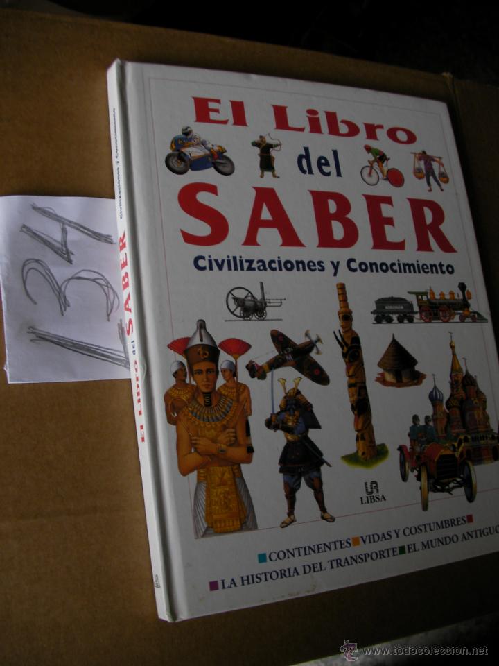 Libros de segunda mano: EL LIBRO DEL SABER - CIVILIZACIONES Y CONOCIMIENTO - Foto 1