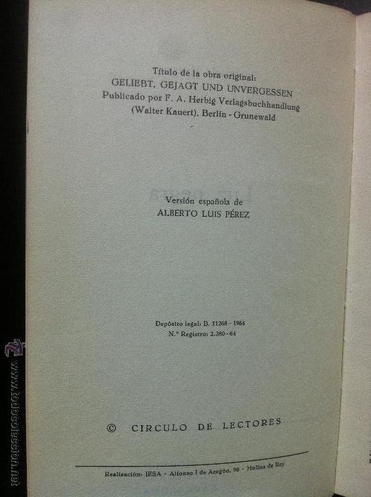 Libros de segunda mano: LUZ NEGRA. ARNOLD KRIEGER. C&Iacute;RCULO DE LECTORES. 1964 - Foto 3