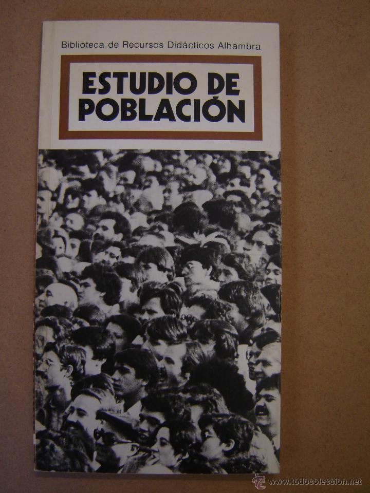 Libros de segunda mano: Estudio de poblaci&oacute;n  - Juan Lasterra - Foto 1