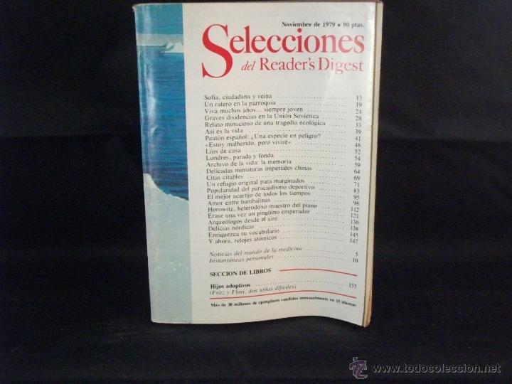 Libros de segunda mano: SELECCIONES DEL READERS DIGEST NOVIEMBRE 1979 - Foto 1