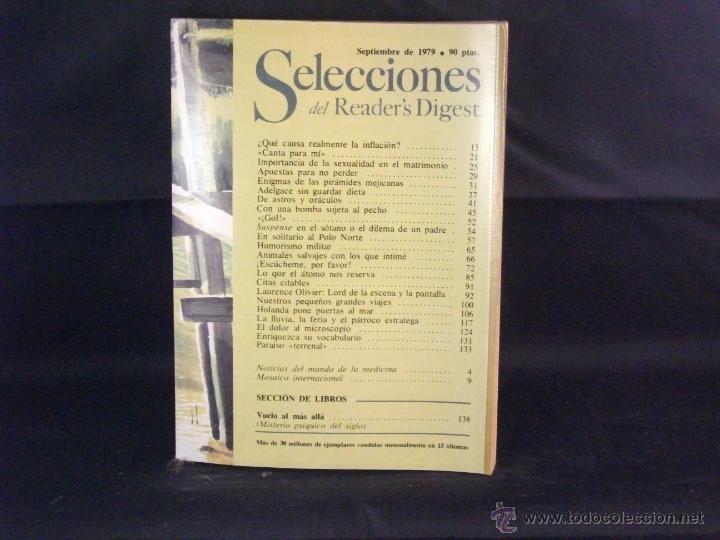 Libros de segunda mano: SELECCIONES DEL READERS DIGEST SEPTIEMBRE 1979 - Foto 1