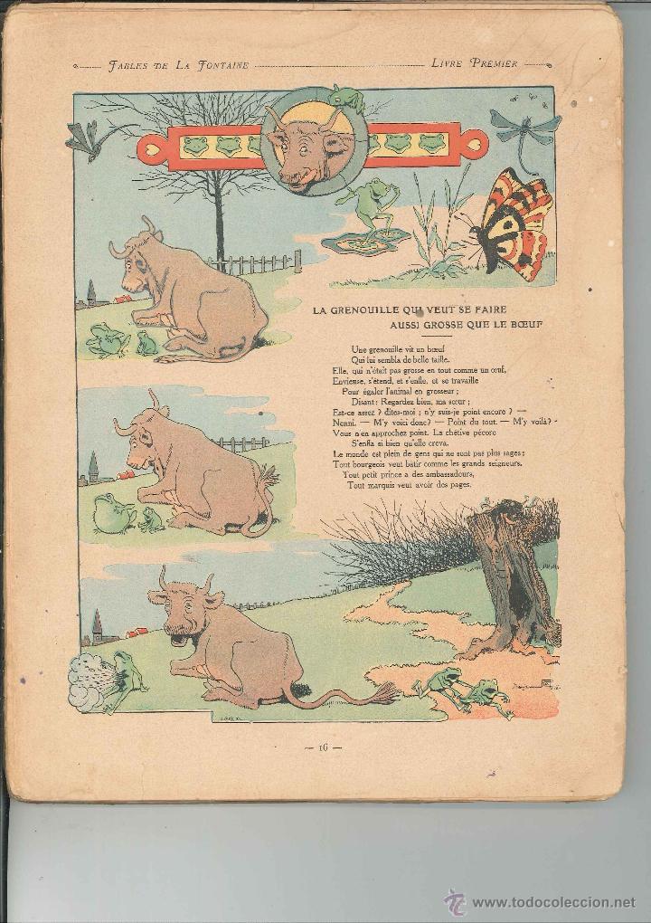 Libros de segunda mano: Libro en franc&eacute;s - Fables de La Fontaine - Foto 4