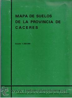 Libros de segunda mano: Mapa de suelos de la provincia de C&aacute;ceres, CSIC - Foto 1