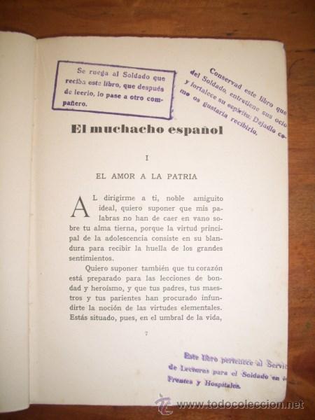 Libros de segunda mano: SALAVERR&Iacute;A, Jos&eacute; M&ordf;. El muchacho espa&ntilde;ol - Foto 2