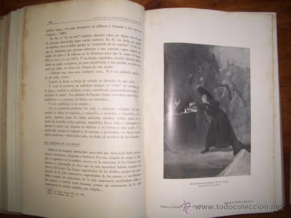 Libros de segunda mano: FOLKLORE y Costumbres de Espa&ntilde;a. Tomo I - Foto 2