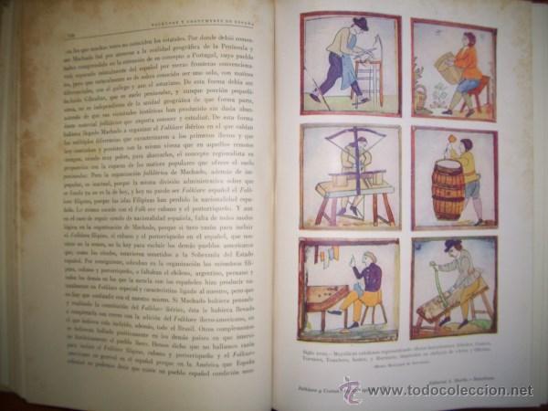 Libros de segunda mano: FOLKLORE y Costumbres de Espa&ntilde;a. Tomo I - Foto 6
