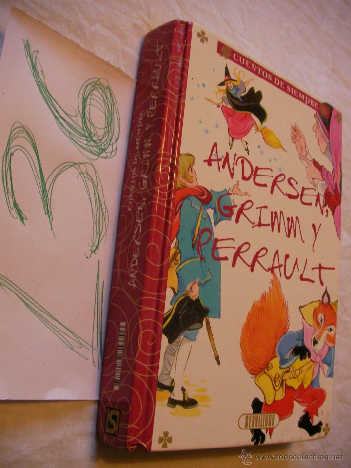 Libros de segunda mano: GRAN VOLUMEN CUENTOS DE SIEMPRE - ANDERSEN, GRIMM Y PERRAULT - Foto 1