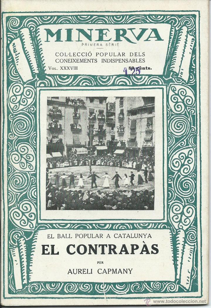 Libros de segunda mano: Minerva, El contrap&agrave;s per Aureli Capmany - Foto 1