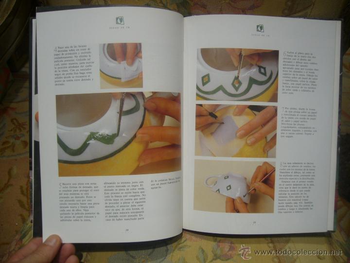 Libros de segunda mano: PINTAR CERAMICAS, TECNICAS Y ESTILOS PASO A PASO, DE L. HARLE Y S. WILLIS. - Foto 4