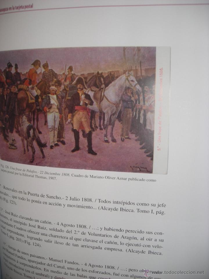 Libros de segunda mano: LOS SITIOS DE ZARAGOZA EN LA TARJETA POSTAL ILUSTRADA - Foto 2