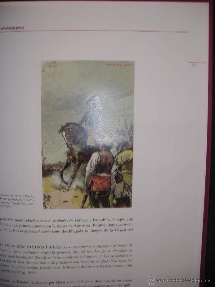 Libros de segunda mano: LOS SITIOS DE ZARAGOZA EN LA TARJETA POSTAL ILUSTRADA - Foto 4