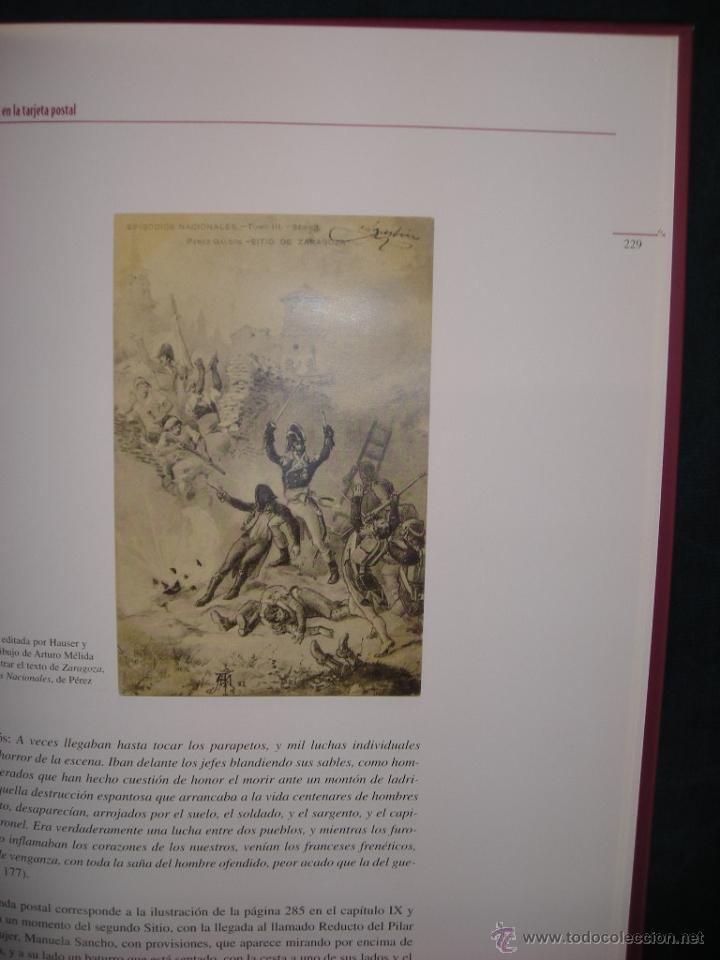 Libros de segunda mano: LOS SITIOS DE ZARAGOZA EN LA TARJETA POSTAL ILUSTRADA - Foto 5
