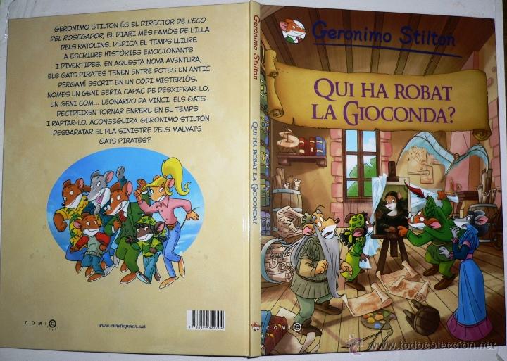 Libros de segunda mano: COMIC GERONIMO STILTON. QUI HA ROBAT LA GIOCONDA? EN CATALAN - Foto 1