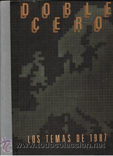 Libros de segunda mano: Doble Cero, Los temas de 1987 - Foto 1