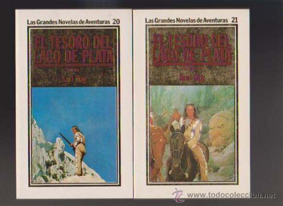 Libros de segunda mano: KARL MAY - EL TESORO DEL LAGO DE PLATA - EDICIONES ORBIS 1984 - Foto 1