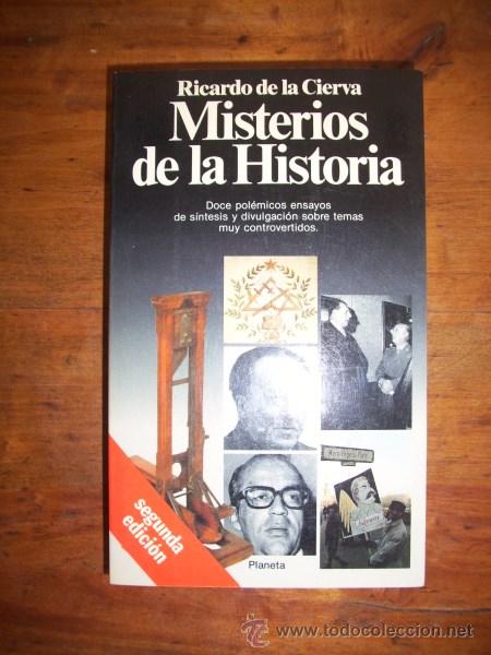 Libros de segunda mano: CIERVA, Ricardo de la. Misterios de la historia - Foto 1