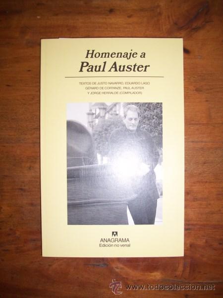Libros de segunda mano: HOMENAJE a Paul Auster - Foto 1