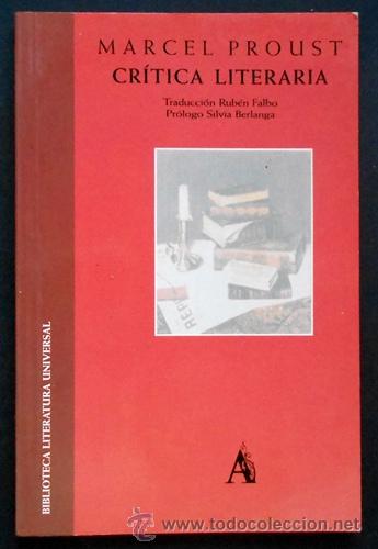 Libros de segunda mano: Cr&iacute;tica literaria - Marcel Proust - Astri (2000) - Foto 1