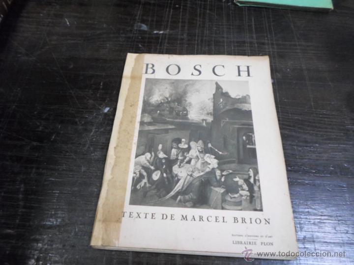 Libros de segunda mano: Bosch, Texte de Marcel Brion, Librairie Plon,1938 - Foto 1