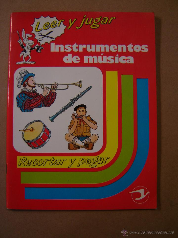 Second hand books: Leer y jugar - Instrumentos de m&uacute;sica - Recortar y pegar - Jean Fran&ccedil;oise Ga&euml;l