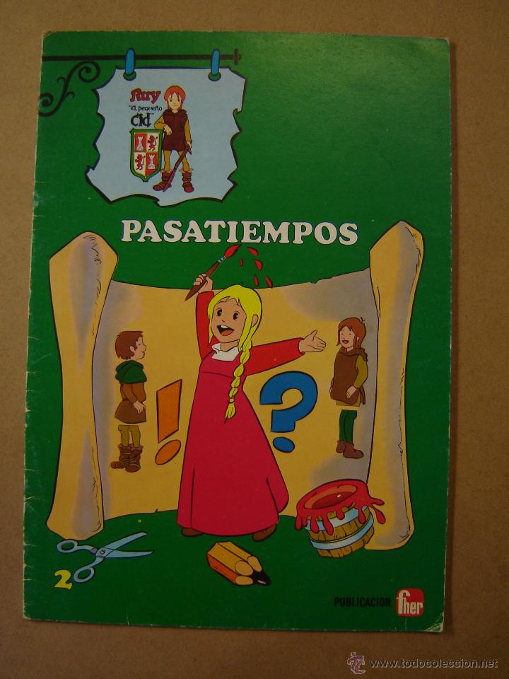 Libros de segunda mano: Ruy el peque&ntilde;o Cid - Pasatiempos - Foto 1