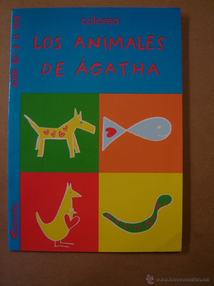 Libros de segunda mano: Colorea Los animales de &Aacute;gatha  - &Aacute;gatha Ruiz de La Prada - Foto 1