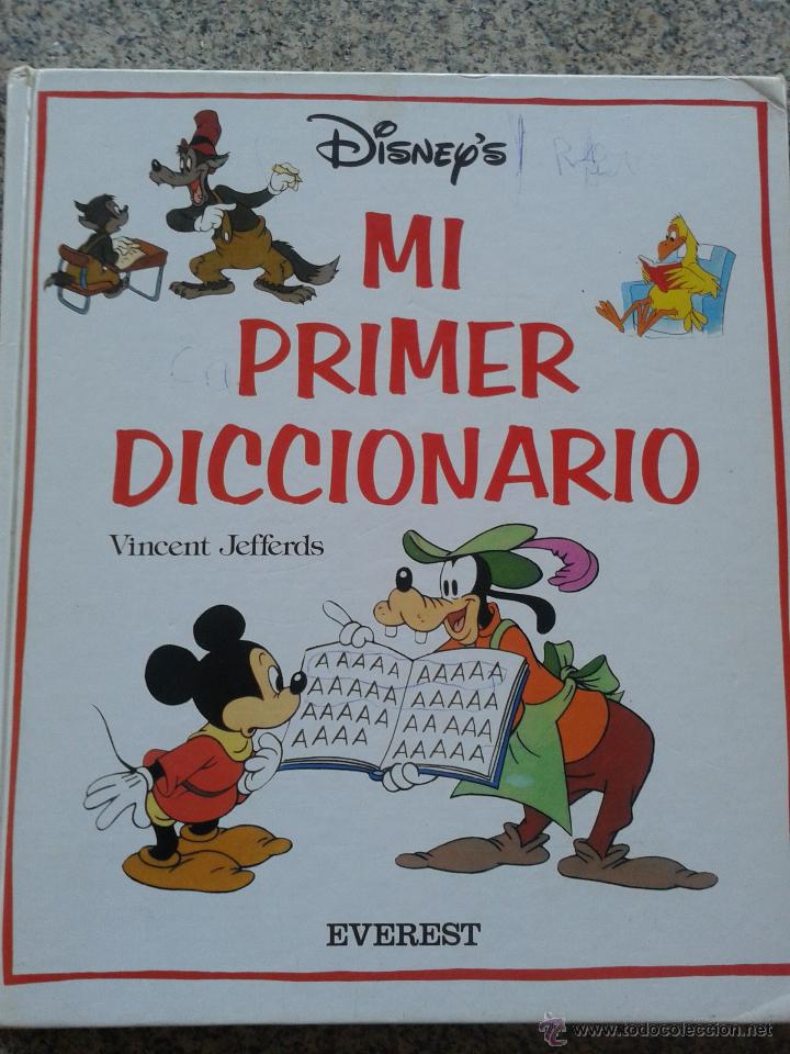 Libros de segunda mano: MI PRIMER DICCIONARIO -- VINCENT JEFFERDS -- DISNEY -- - Foto 1