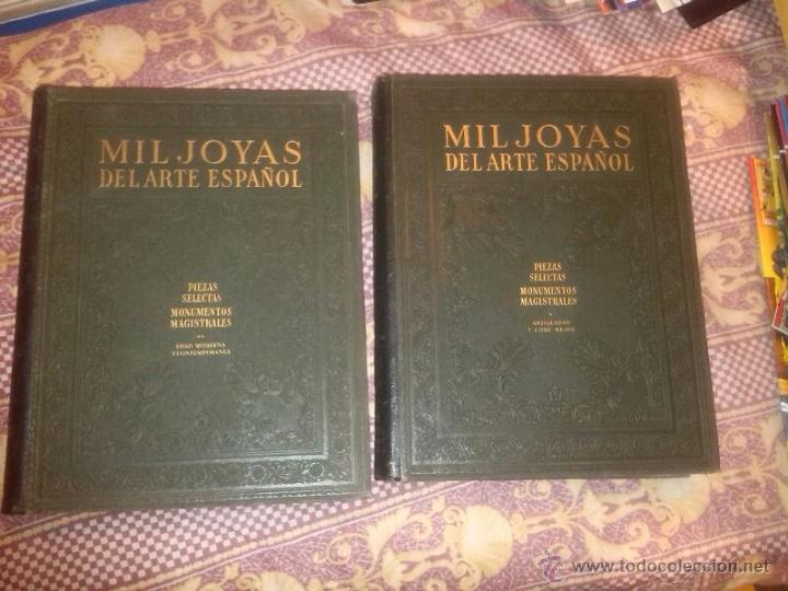 Libros de segunda mano: MIL JOYAS DEL ARTE ESPA&Ntilde;OL (2 TOMOS)-OBRA COMPLETA-SA - Foto 1